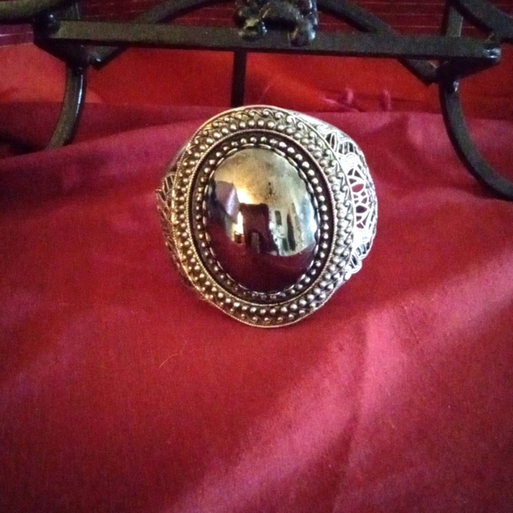CLAMP Chrome Bangle